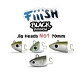 Fiiish Black Minnow Jig Heads No1 70mm Fiiish Black Minnow Jig Heads No1 70mm