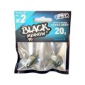 Fiiish Black Minnow Jig Heads No2 90mm Fiiish Black Minnow Jig Heads No2 90mm