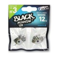 Fiiish Black Minnow Jig Heads No3 120mm Fiiish Black Minnow Jig Heads No3 120mm