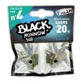 Fiiish Black Minnow Jig Heads No4 140mm Fiiish Black Minnow Jig Heads No4 140mm
