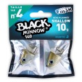 Fiiish Black Minnow Jig Heads No4 140mm Fiiish Black Minnow Jig Heads No4 140mm