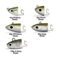 Fiiish Black Minnow Jig Heads No5 160mm Fiiish Black Minnow Jig Heads No5 160mm
