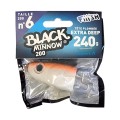Fiiish Black Minnow Jig Heads No6 200mm