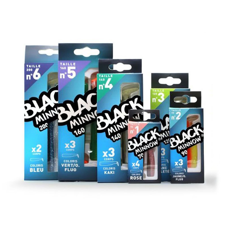 Fiiish Black Minnow Combo No3 120mm Fiiish Black Minnow Combo No3 120mm