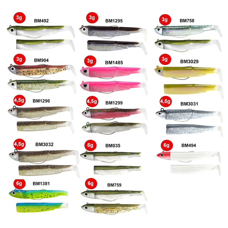Fiiish Black Minnow Combo No1 70mm Fiiish Black Minnow Combo No1 70mm