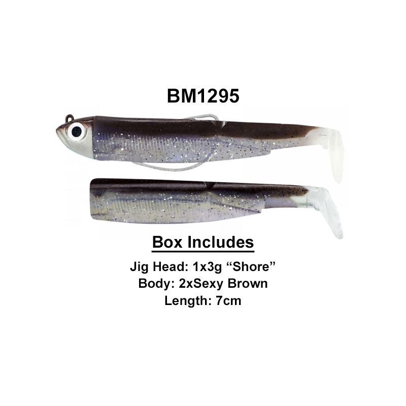 Fiiish Black Minnow Combo No1 70mm Fiiish Black Minnow Combo No1 70mm