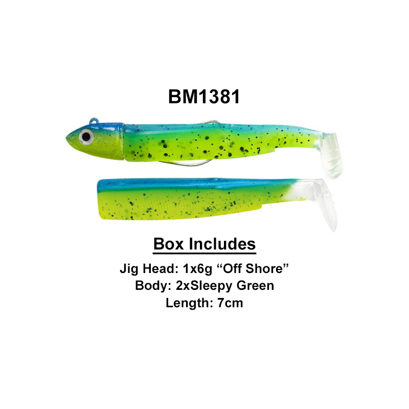 Fiiish Black Minnow Combo No1 70mm Fiiish Black Minnow Combo No1 70mm