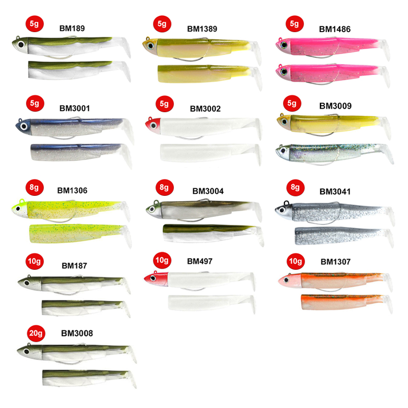 Fiiish Black Minnow Combo No2 90mm