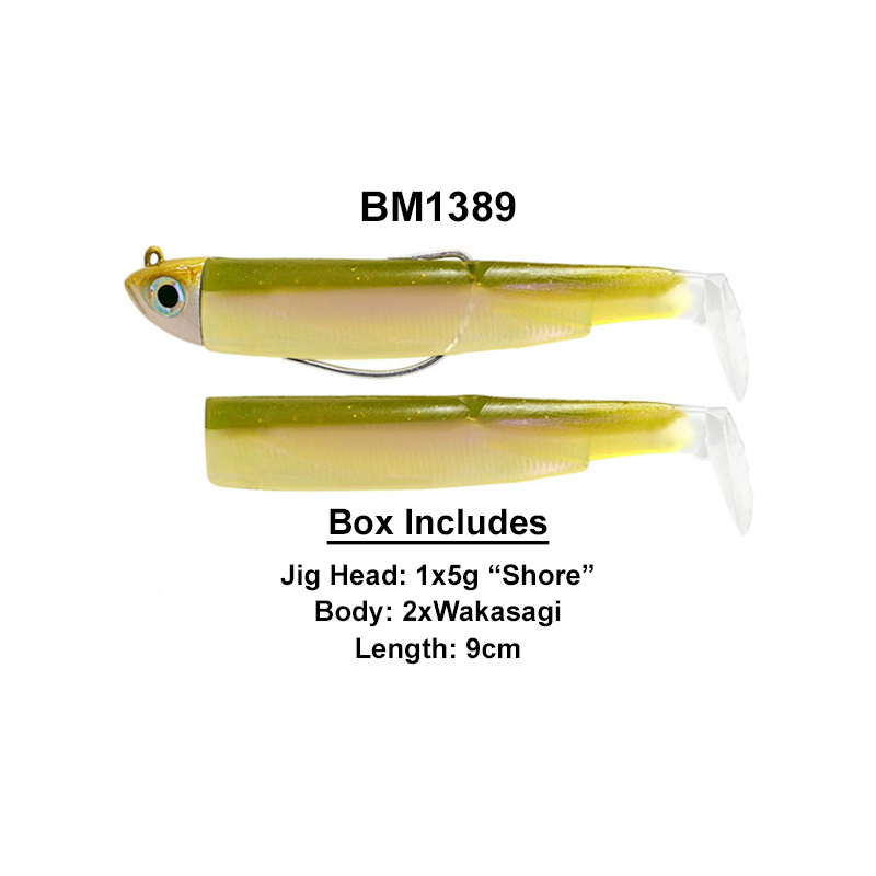 Fiiish Black Minnow Combo No2 90mm
