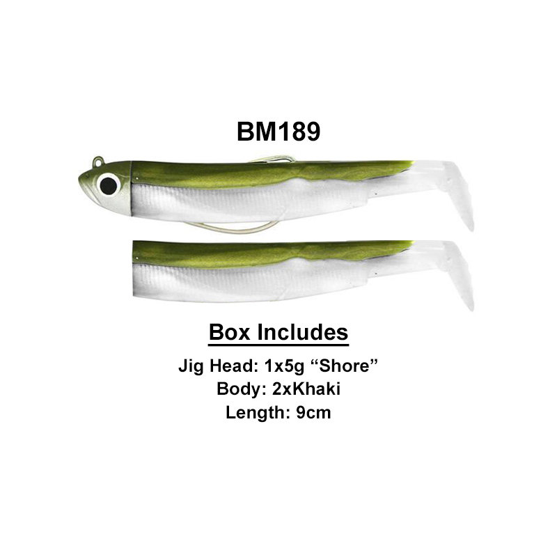 Fiiish Black Minnow Combo No2 90mm