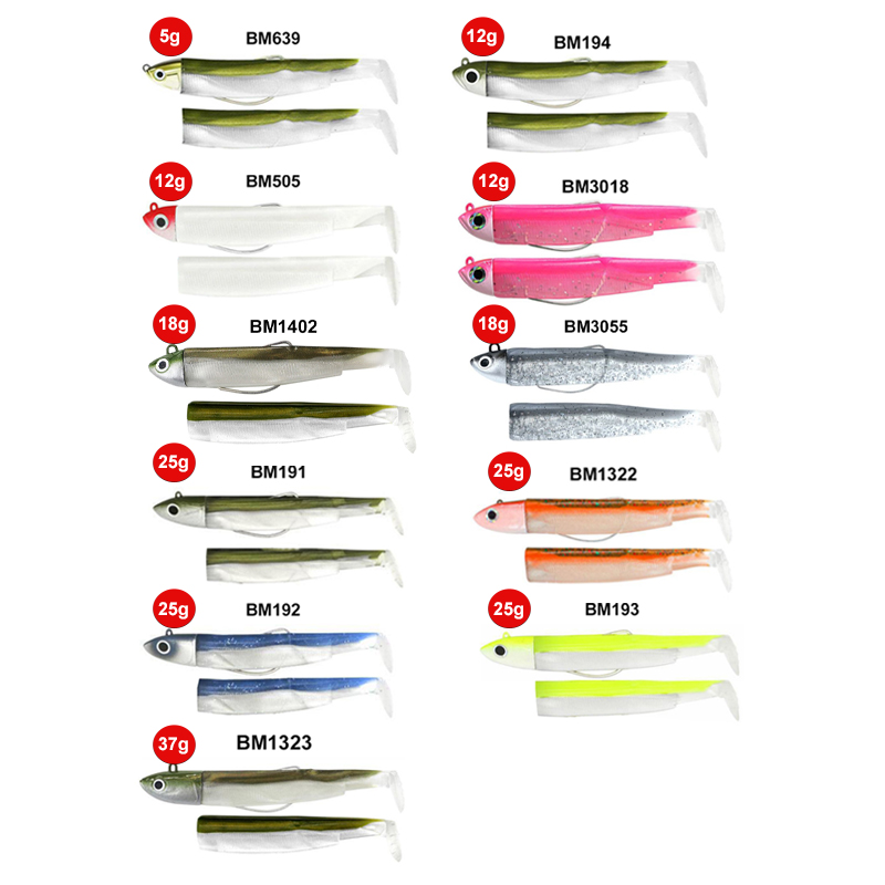Fiiish Black Minnow Combo No3 120mm Fiiish Black Minnow Combo No3 120mm