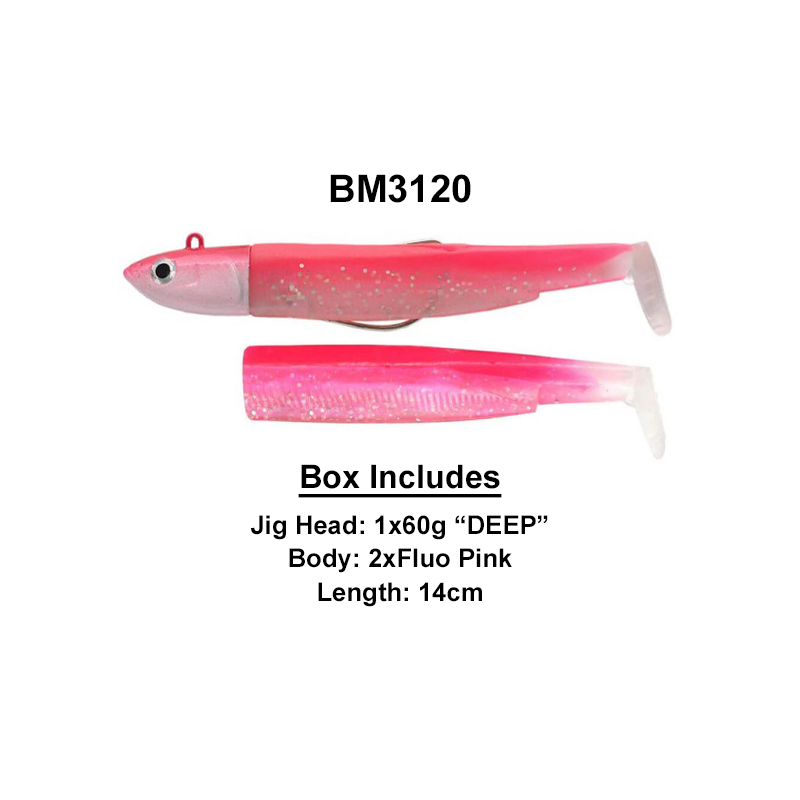 Fiiish Black Minnow Combo No4 140mm Fiiish Black Minnow Combo No4 140mm