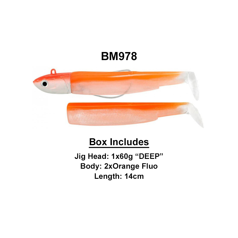 Fiiish Black Minnow Combo No4 140mm Fiiish Black Minnow Combo No4 140mm