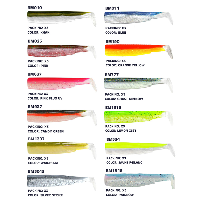 Fiiish Black Minnow Bodies No2 90mm Fiiish Black Minnow Bodies No2 90mm