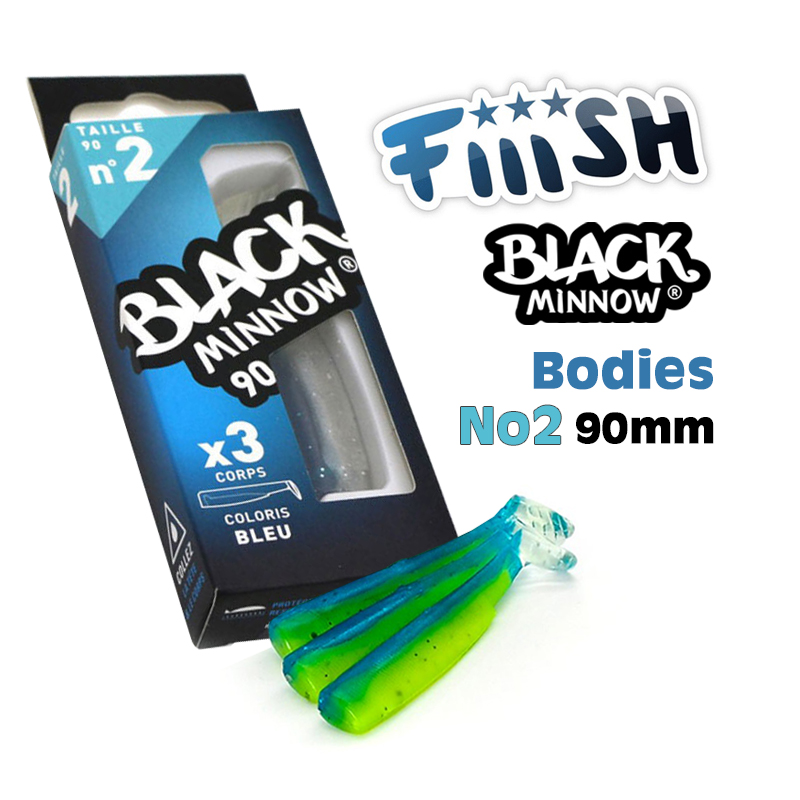 Fiiish Black Minnow Bodies No2 90mm Fiiish Black Minnow Bodies No2 90mm