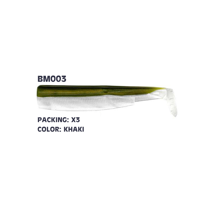 Fiiish Black Minnow Bodies No3 120mm Fiiish Black Minnow Bodies No3 120mm