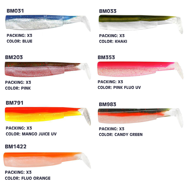 Fiiish Black Minnow Bodies No4 140mm Fiiish Black Minnow Bodies No4 140mm