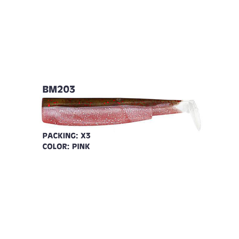 Fiiish Black Minnow Bodies No4 140mm Fiiish Black Minnow Bodies No4 140mm