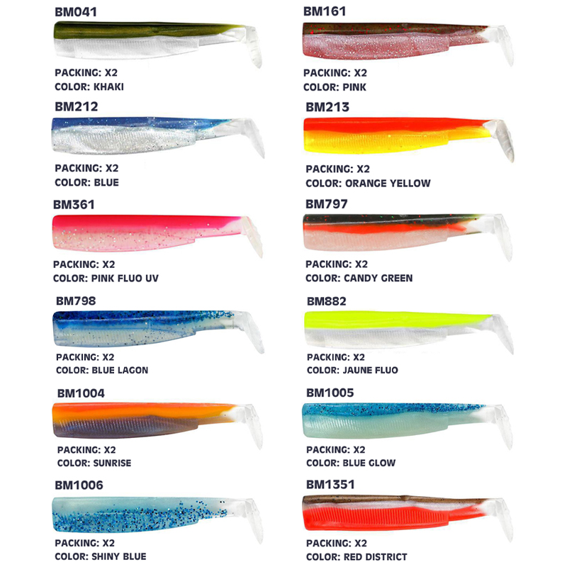 Fiiish Black Minnow Bodies No6 200mm Fiiish Black Minnow Bodies No6 200mm