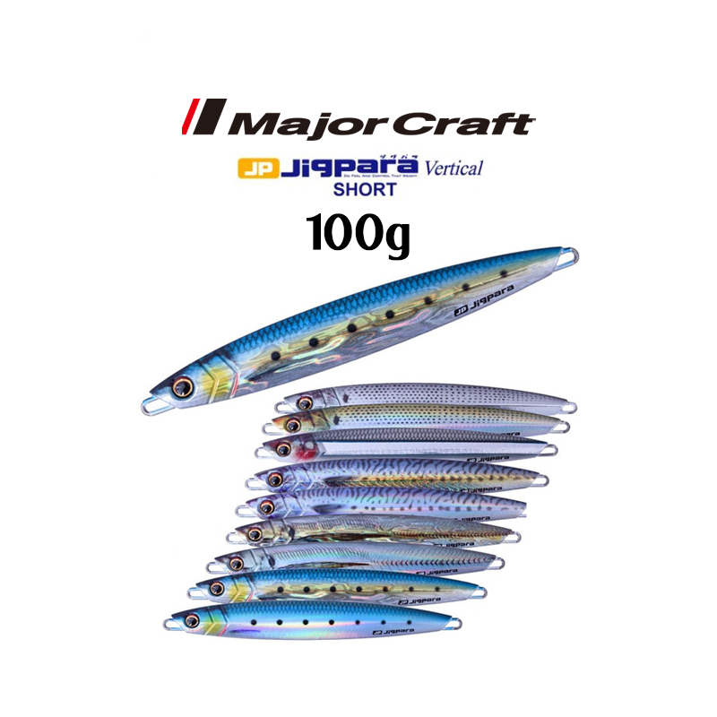 Major Craft Jigpara Vertical Short Live Colors 100g Major Craft Jigpara Vertical Short Live Colors 100g