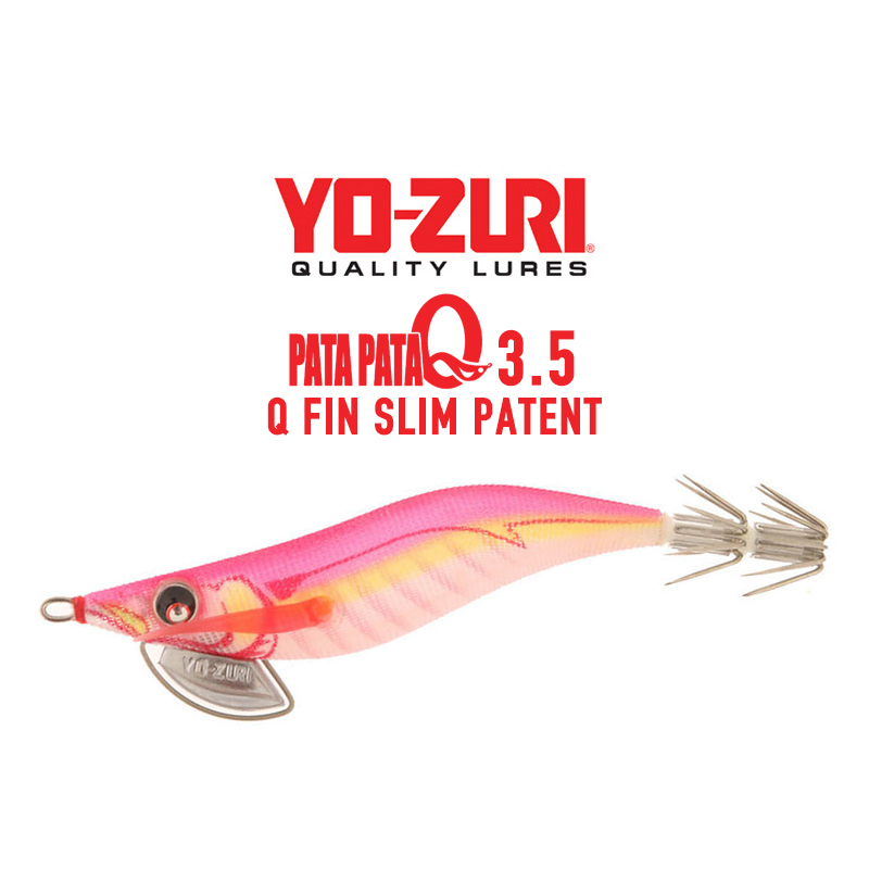 Yo-Zuri PataPata Q Fin Slim Patent #3.5 Yo-Zuri PataPata Q Fin Slim Patent #3.5
