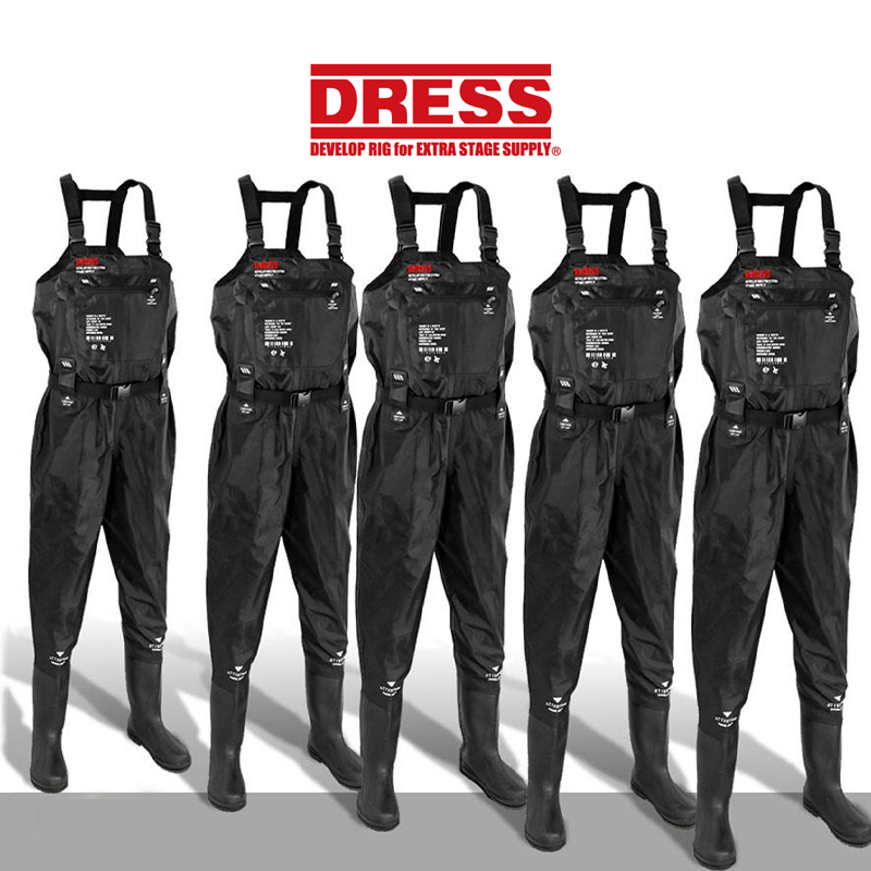 Dress Chest High Wader Airborne Black Dress Chest High Wader Airborne Black