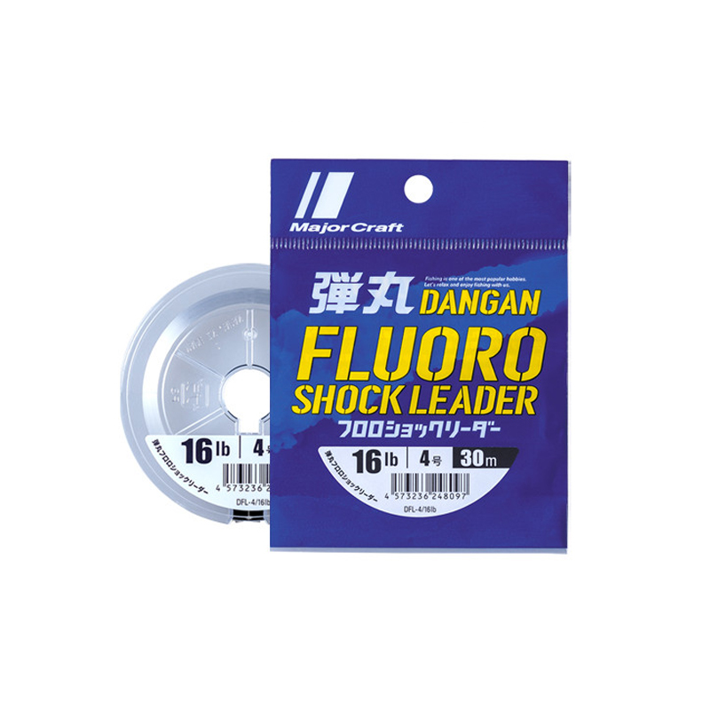 Major Craft Dangan Flurocarbon Leader 30m PE0.6 - PE5