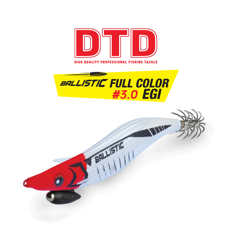 DTD Ballistic Full Color Egi #3.0 DTD Ballistic Full Color Egi #3.0