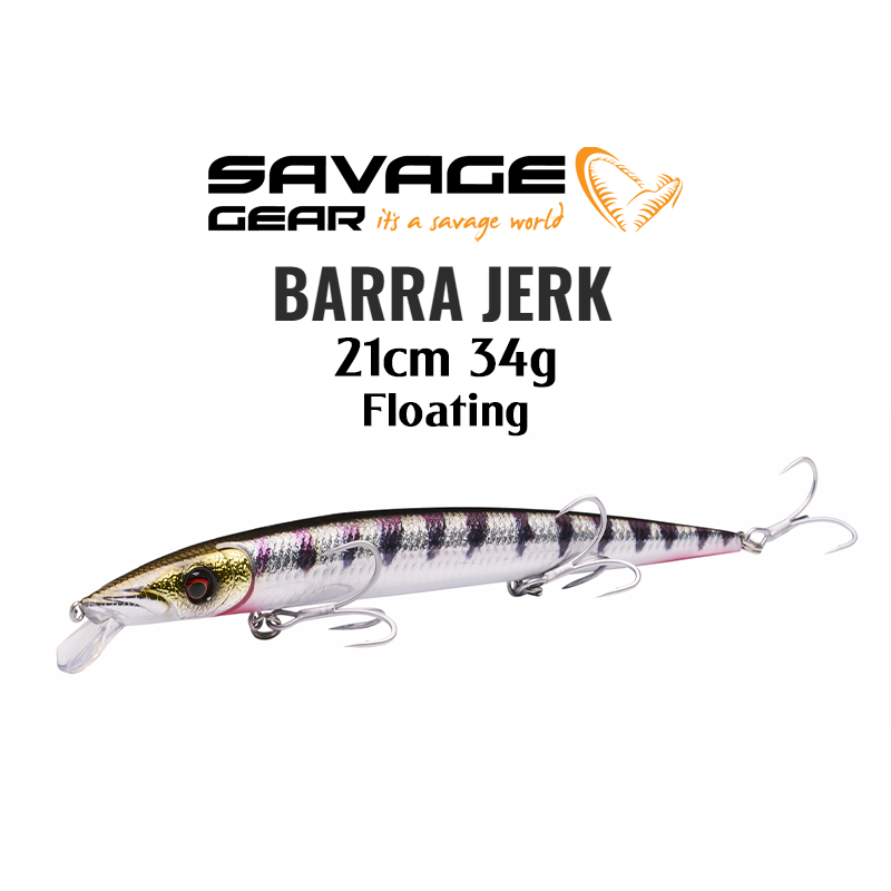 Savage Gear Barra Jerk 210 Floating Savage Gear Barra Jerk 210 Floating