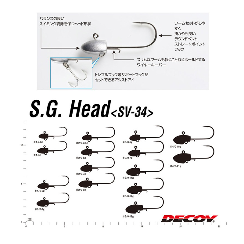 Decoy SV-34 SG Head Decoy SV-34 SG Head