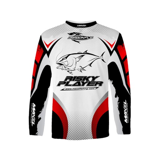 Maxel RiskyPlayer Long Sleeve T-shirt White Maxel RiskyPlayer Long Sleeve T-shirt White