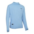 BKK Hooded Long Sleeve Performance Shirt - Brand Values Light Blue (GT)