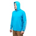 Grundens Tough Sun Hoodie Azure Grundens Tough Sun Hoodie Azure
