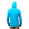 Grundens Tough Sun Hoodie Azure Grundens Tough Sun Hoodie Azure