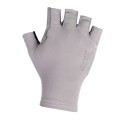 BKK Flamingo Half-Finger Gloves Light Grey