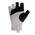BKK Flamingo Half-Finger Gloves Light Grey