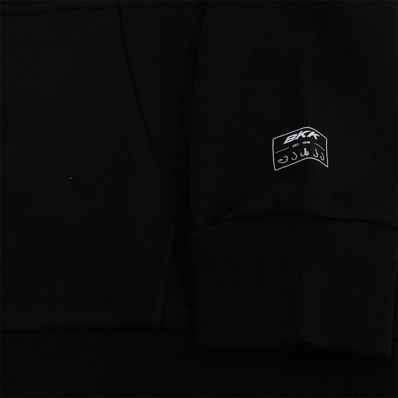 BKK Logo Hooded Sweatshirt Black