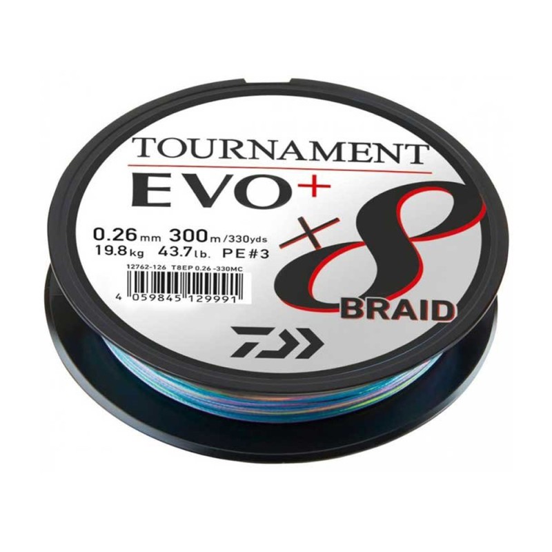 Daiwa Tournament 8 Braid Evo +