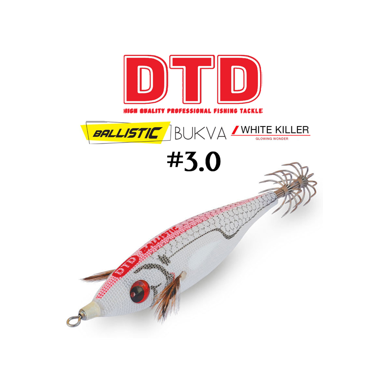 DTD Ballistic White Killer Bukva #3.0
