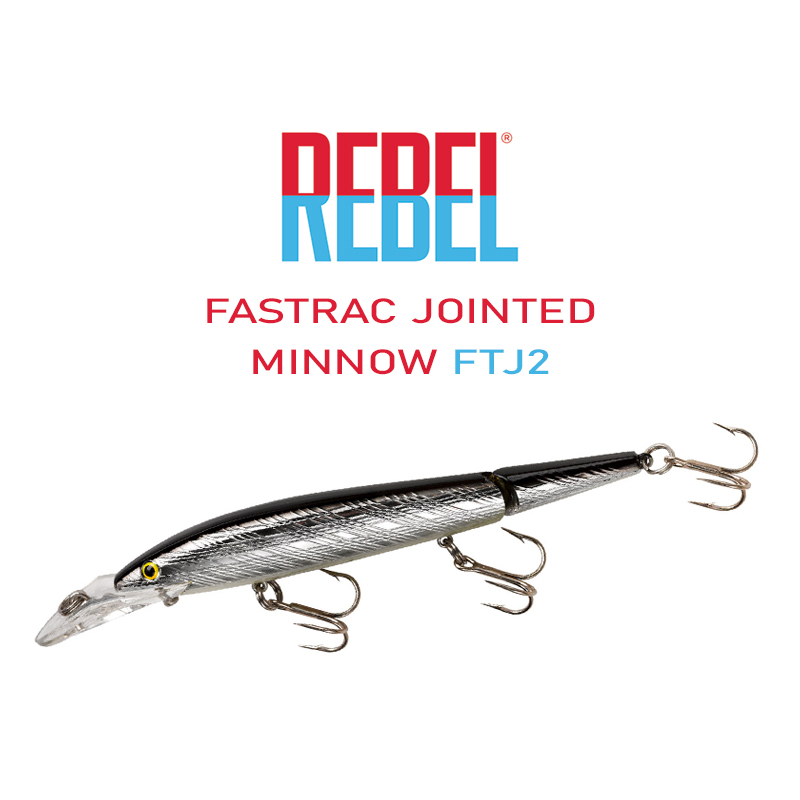 Rebel Fastrac Jointed Minnow FTJ2 Rebel Fastrac Jointed Minnow FTJ2