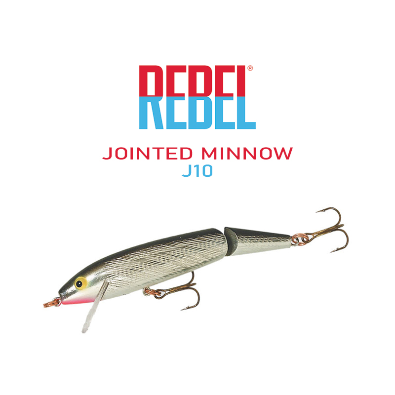 Rebel Jointed Minnow J10 Rebel Jointed Minnow J10